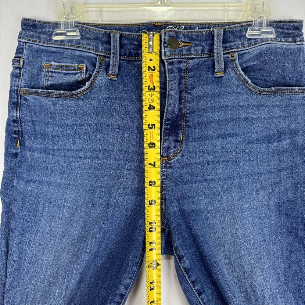 Universal Thread High Rise Skinny Distressed Womens Blue Jeans Size 8/29R - Picture 16 of 16